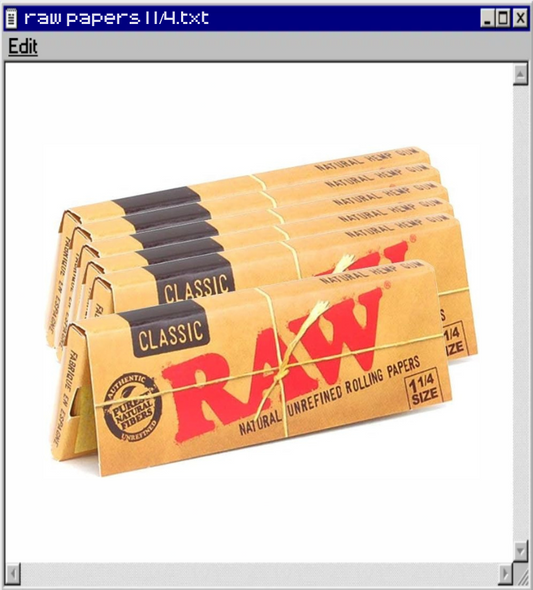 raw papers