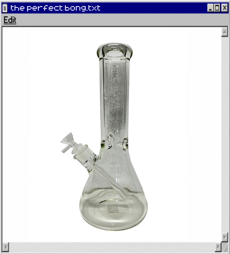 the perfect bong