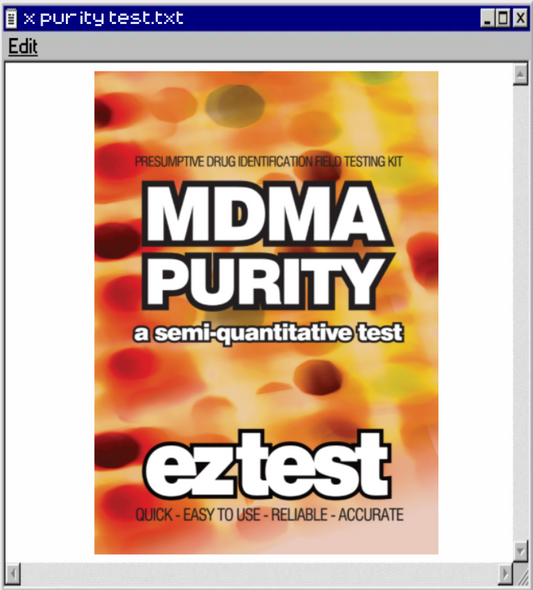 x purity test - mdma test- ecstasy test - molly - pingas